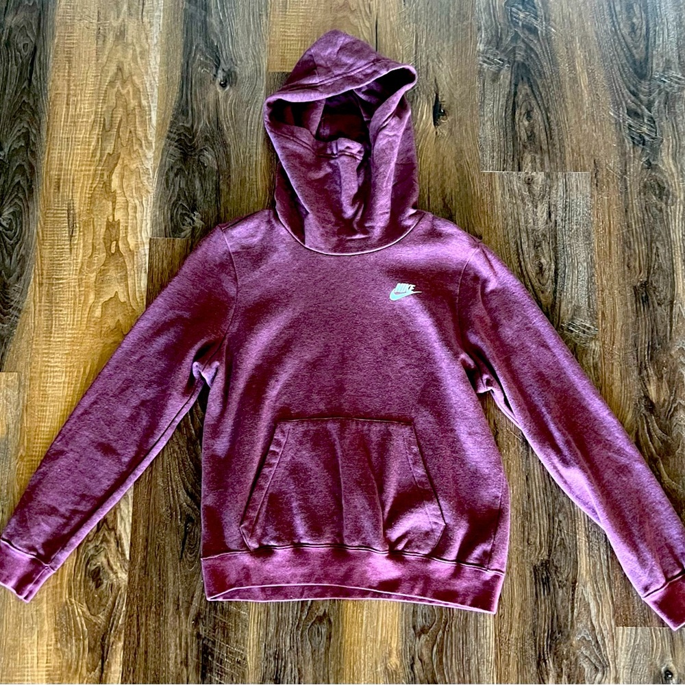 Nike Burgundy Hoodie
